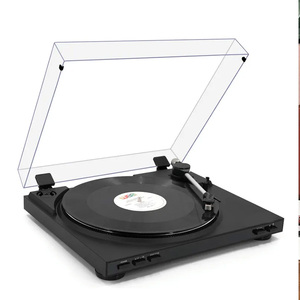 Mâm đĩa than chất lượng cao, dành cho người yêu âm thanh, có chức năng ghi âm qua Bluetooth và <span class=keywords><strong>USB</strong></span>, máy nghe nhạc đĩa than <span class=keywords><strong>LP</strong></span> - Product Image 3