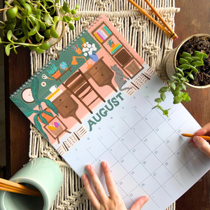 <span class=keywords><strong>Calendrier</strong></span> mural <span class=keywords><strong>Calendrier</strong></span> personnalisé 2026 saisons <span class=keywords><strong>Calendrier</strong></span> illustré - Product Image 4