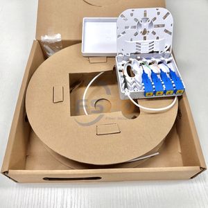 CFOFC & FSFO 4 ports FTTH 10M 20M 30M 50M 100M Prise Optique Terminale (<span class=keywords><strong>PTO</strong></span>) Singler Mode <span class=keywords><strong>Fibre</strong></span> Pré-terminé Boîte à bornes - Product Image 6