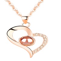 Cadeau pour la Saint-Valentin 2025, collier de fleurs artificielles pour femme, cadeau de Noël, cadeau pour la fête des mères, ensemble de bijoux rose éternelle