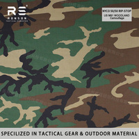 Uniforme tactique US M81 camouflage Woodland en NYCO 50/50 Rip-Stop, nylon et coton imprimés, imperméable, IRR, pour costume, sac de coussin