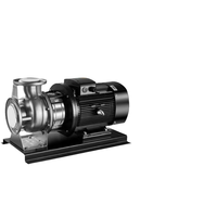Pompa Booster Air Sirkulasi Tekanan Tinggi JIABO JB-ZS Stainless Steel 316 Daya Motor 1kw Pompa Sentrifugal Dapat Disesuaikan