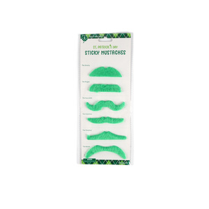 Hot bán St. Patrick của ngày Nguồn cung cấp bên tự dính mới lạ màu xanh lá cây ria trang phục cho Fiesta Masquerade - Product Image 3