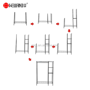 Easy Assemble Home Metal Garment <strong>Wire</strong> <strong>Rack</strong> ,NSF Approval - Product Image 6