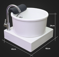 Fauteuil de pédicure multifonctionnel en acrylique avec baignoire chauffante en PRV, couleur personnalisable pour spa, salon de manucure, salon de coiffure, salon commercial