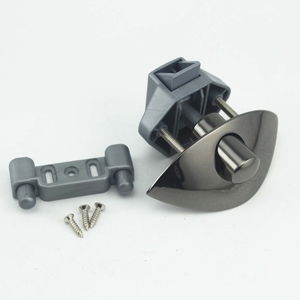 YH1799 Genuine Vehicle Half-moon Handle Keyless Push Button Latch Caravan RV Motorhome Cabinet cassetto Mini Push Lock - Product Image 2