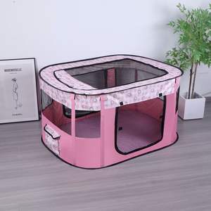 Corralito para mascotas cerrado grande al por mayor, CASA PARA GATOS con techo, jaula para <span class=keywords><strong>perros</strong></span> de varias habitaciones y caja de parto para gatitos, tienda de valla portátil - Product Image 3
