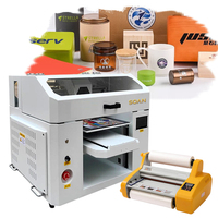 Nouvelle machine de nettoyage de têtes d'impression UV à plat A3 Imoresoras R1390 L1800 XP600 avec secoueur de poudre et four