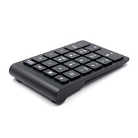 Teclado Numérico Inalámbrico de 22 Teclas, Mini Teclado Digital para Contabilidad Financiera, Gran Venta