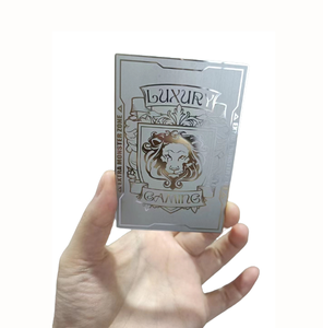 Tarjeta de Membresía VIP, Tarjetas de Visita de Acero Inoxidable con Grabado Láser Personalizado e Impresión UV - Product Image 3