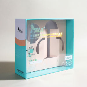 Fabricantes de cajas de plástico <span class=keywords><strong>Caja</strong></span> de plástico <span class=keywords><strong>transparente</strong></span> Embalaje con ventana visual Botellas para niños pequeños <span class=keywords><strong>Caja</strong></span> de plástico de <span class=keywords><strong>acetato</strong></span> <span class=keywords><strong>rectangular</strong></span> - Product Image 2