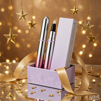 Stylo Magnétique Portable 7-en-1 Effet Œil de Chat pour Vernis à Ongles, Gel UV LED Monophase, Vernis Semi-Permanent pour Nail Art à Domicile et Professionnel