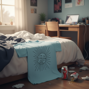 Divertente maglietta con meme, inadeguata, ironica, sarcastica, per la generazione Z - Product Image 1