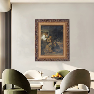 Peintures de personnages classiques célèbres, portrait de mère et d'enfant, peinture à l'huile sur toile - Product Image 6