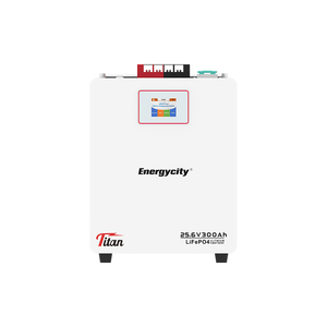Batterie de stockage d'énergie hors réseau empilable 300Ah 25.6V avec BMS intelligent CAN, montage mural, usage domestique, puissance de sortie 5-10kW, IP21 - Product Image 3