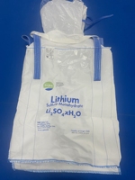 Sacs en vrac tubulaires carrés à coins croisés, 4 boucles, non enduits, 1 tonne, sacs en vrac FIBC de 1,5 tonne, sacs jumbo en PP de 1 tonne