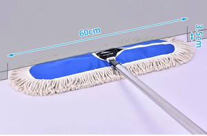 New <strong>Floor</strong> <strong>duster</strong> 36 Inch 90cm extra Wide Cotton Dust Control Flat Mop with Quick Connect Head for Warehouse - Product Image 6