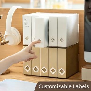 Étui de <span class=keywords><strong>rangement</strong></span> rigide en plastique pour 120 cartes, idéal pour voiture, maison, bureau et voyage - Product Image 5