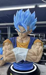 Escultura de Vegeta de Dragon Ball, Personaje de Acción, Busto de Anime de Vegeta, Busto de Goku para Decoración del Hogar - Product Image 3