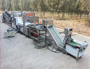 500 kg/giờ chiên khoai tây chiên dây chuyền sản xuất đông lạnh khoai tây chiên Máy chế biến sắn chuối Chip Máy làm để bán - Product Image 5