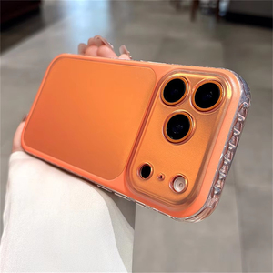 Funda Colorida con Degradado Láser Aurora para iPhone 17 Pro Max 15 16 17Pro con Botón de Control de Cámara, Acabado Mate - Product Image 5