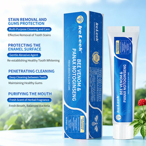 Dentifrice au venin d'abeille et au Panax Notoginseng Keleek, réparation des saignements des gencives, blanchiment des dents, haleine fraîche longue durée, soin buccal - Product Image 2