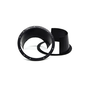 Housse de protection étanche Tanbx pour haut-parleur 6,5 pouces, noire, pour système audio de voiture, numéro de pièce 076 - Product Image 1