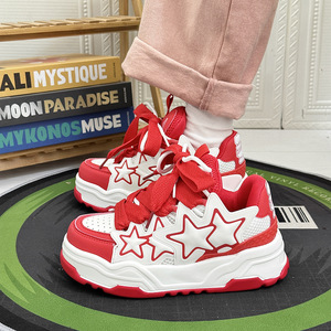 Sneakers Bianche di Alta Qualità con Plateau, Stile Designer, Aumento di Altezza, Vendita Diretta dalla Fabbrica, <span class=keywords><strong>Scarpe</strong></span> Sportive Casual - Product Image 5