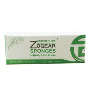 CW004 Zogear tek kullanımlık cerrahi olmayan steril pamuk dolgulu süngerler