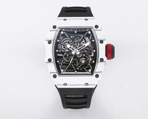 Montre mécanique automatique de luxe en fibre de carbone 3501, modèle Tourbillon, sportive, avec réserve de marche, 26 ans de succès commercial - Product Image 1