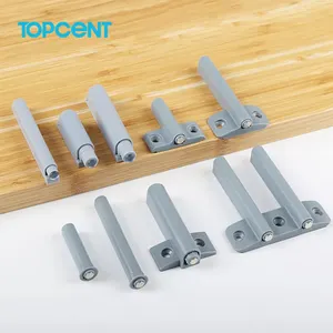 Topcent Cabinet Push Open Catch Touch Latch Magnetic Tip Damper Buffer Drawer Door Push to Open System
