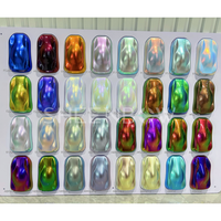 Camaleón CAMBIO DE Color pigmento de titanio polvo cromado sombra de ojos coche motocicleta revestimiento pulverización pintura tipo TIO2 pigmento de tinta