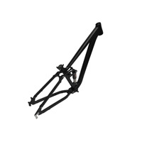 Cadre de vélo de montagne à suspension souple à quatre bras en métal durable, vente en gros 4OEM, cadre de vélo électrique