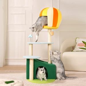 ที่ลับเล็บแมวต้นไม้แมวกิ่งไม้จริงเฟอร์นิเจอร์สำหรับแมวทันสมัยตามสั่ง - Product Image 1