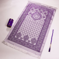 Ensemble de tapis de prière de haute qualité, cadeau, emballage de présentation exquis comprenant un journal de prière de qualité supérieure, tapis de prière