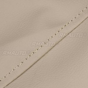 Fundas de Asiento para Carro de Golf en Negro/Beige, de Cuero PU, Personalizadas para EZGO TXT RXV Club Car DS, Juego de Fundas Impermeables - Product Image 5