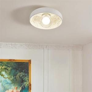 Lámpara de Techo LED Moderna de Estilo Francés en Color Crema, Alto CRI 90, para Entrada, Diseño Creativo, Techo, Balcón, Pasillo - Product Image 3