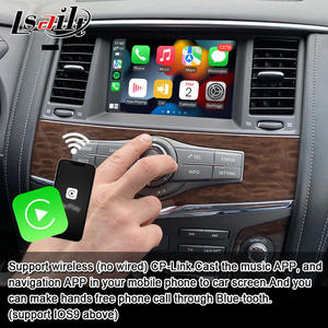 Lsailt <span class=keywords><strong>8</strong></span> + 128g安卓车载多媒体高清屏幕，适用于日产巡逻Y62舰队2011-17视频接口，带无线车载播放 - Product Image 4