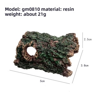 Neue Baum wurzel Baum höhle Aquarium Landschaft Aquarium Harz Dekoration <span class=keywords><strong>Set</strong></span> Fisch und Garnelen Evakuierung höhle Steingarten - Product Image 5