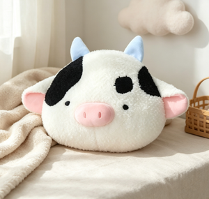 Cuscino Peluche a Forma <span class=keywords><strong>di</strong></span> <span class=keywords><strong>Mucca</strong></span> Personalizzato, Super Morbido, Accetta il Tuo Disegno, Logo Personalizzato, Imbottitura in Cotone PP, Giocattolo Unisex a Forma <span class=keywords><strong>di</strong></span> Animale - Product Image 5