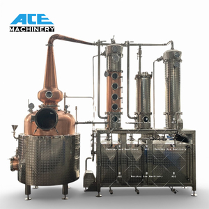 Ace Copper Column Still Destilador de alcohol Moonshine Still Vokda Gin Equipo de destilación - Product Image 1