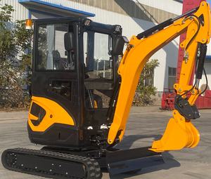 Japón Kubota motor diesel hidráulico Mini excavadora de orugas hidráulico 2.5Ton pequeña excavadora de orugas para la venta - Product Image 1