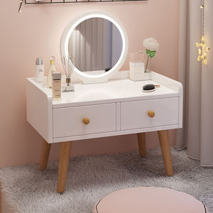 Meuble de rangement moderne simple pour petite chambre avec baie vitrée Coiffeuse populaire style Ins Coiffeuse pour maquillage pour petits appartements - Product Image 1