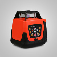 Niveau laser rotatif automatique à auto-nivellement rouge pour la construction, intérieur et extérieur, 38x44x28