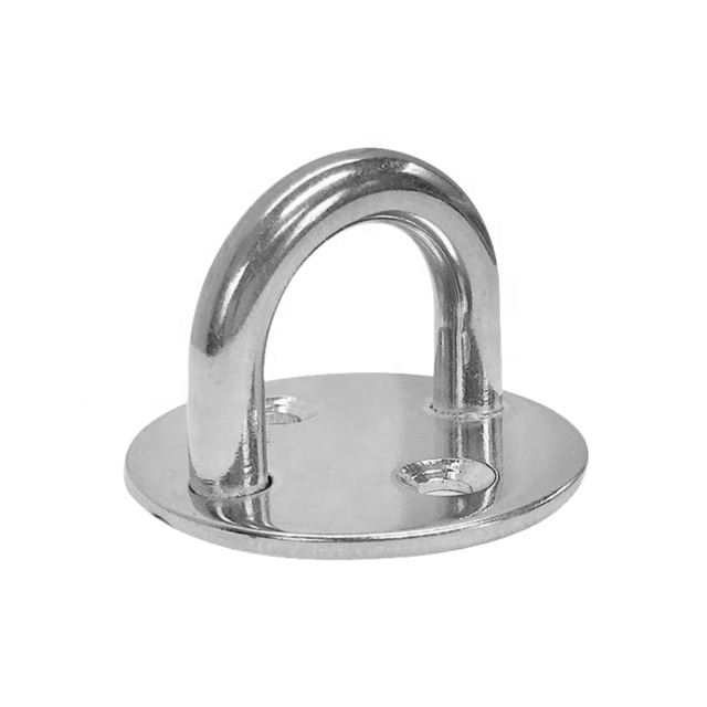 Factory Price Rigging Hardware Stainless Steel Wire Rope Pad Eye Plate