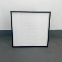 Filtro de Aire para Cuartos Limpios ULPA H11 H12 H14 U15 U16 U17 MERV15 16, Filtro Plegado