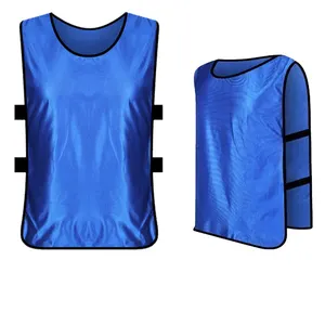 Baberos de entrenamiento de fútbol con logotipo personalizado para adultos y niños, Chaleco de entrenamiento de fútbol en blanco, camisetas y Tops