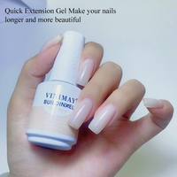 VINIMAY Usine Personnalisée Uv Gel Builder 1kg No Burn Nail Extension BIAB Gel Builder Vente en Gros Build Gel en Bouteille à Faible quantité minimale de commande