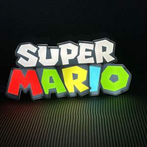 Smart casa luci Super lampa punto <span class=keywords><strong>interrogativo</strong></span> blocco luce notturna da tavolo lampada quadrata altoparlante Led 3D - Product Image 5