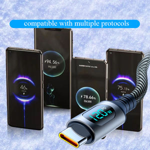 Câble de chargeur rapide Câble USB Type C pour <span class=keywords><strong>Apple</strong></span> iPhone Convertisseur USB 4 en 1 Ligne de données de charge - Product Image 2